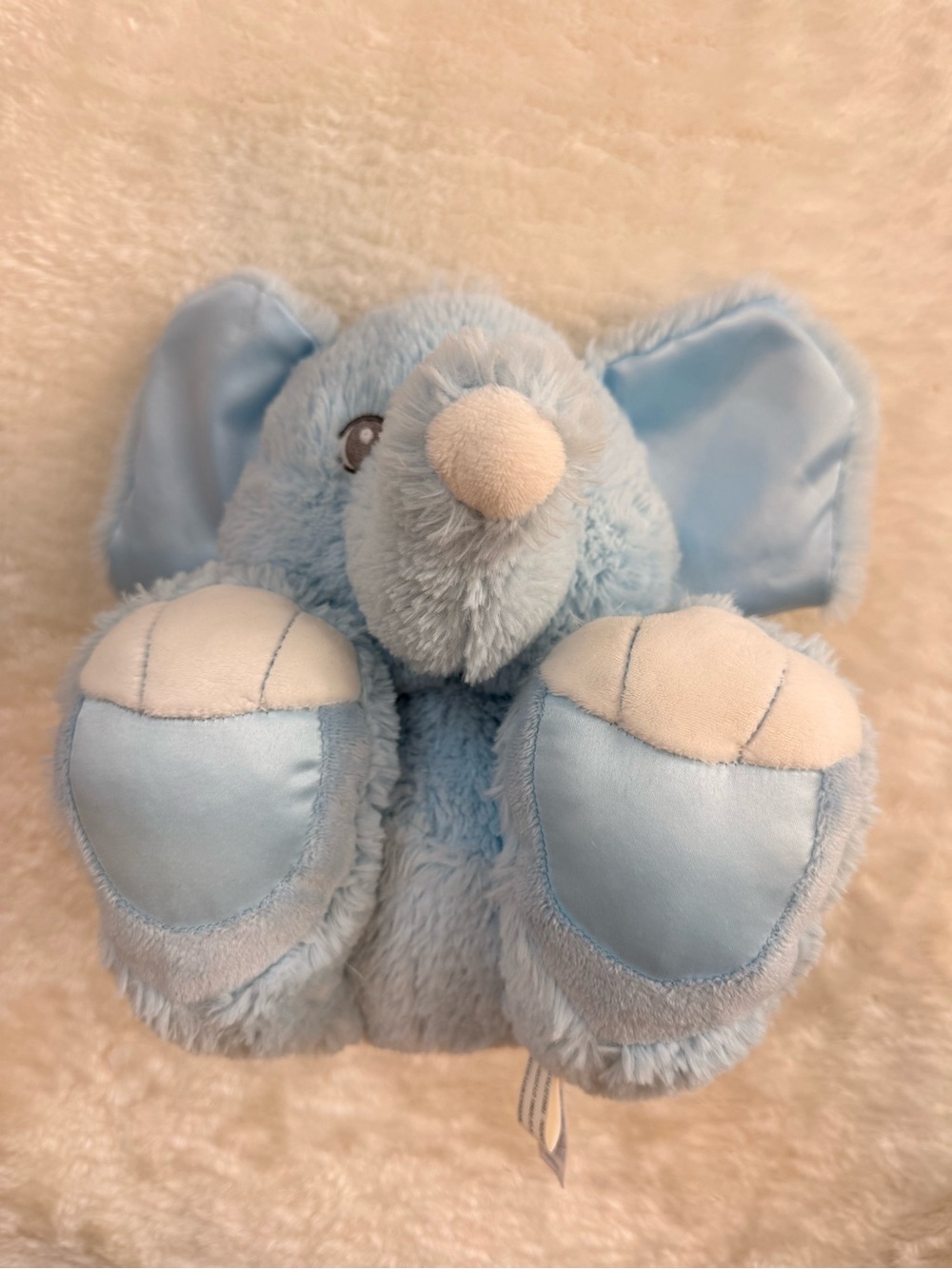 Aurora Baby Taddles Elephant Blue 10 Inch Plush Figure